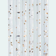 TENDA IN PVC GLITTER LUXOR cm. 125x230 col. Argento