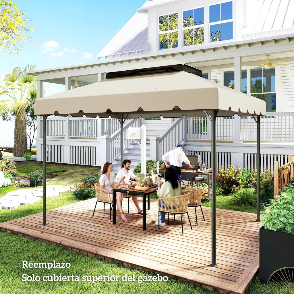 Toldo per Pergola 4x3 m ¨C Minimal ¨C Beige