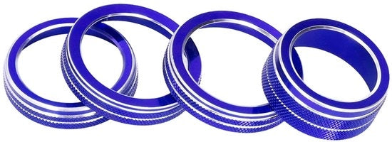 Accessori per Jeep Wrangler JL - Copertura interruttore - Materiale in lega di alluminio - Blu - Codice: 201...