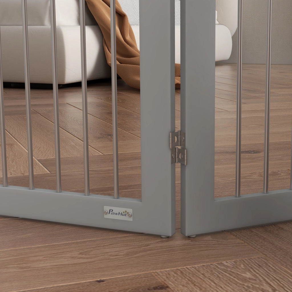 Barriera di Sicurezza per Cani ¨C Minimal ¨C Grigio 154x30x80 cm