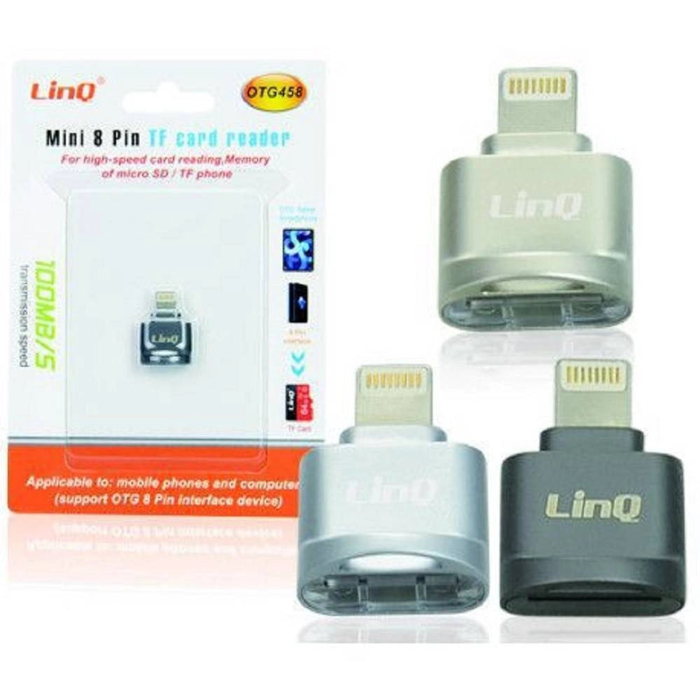 Trade Shop - Lettore Di Schede Micro-sd / Transflash Verso Lightning Velocità 480mbps Otg458 -