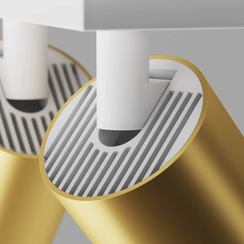 Maytoni Lampada da soffitto moderna FOCUS S 2 luci GU10 bianco metallo