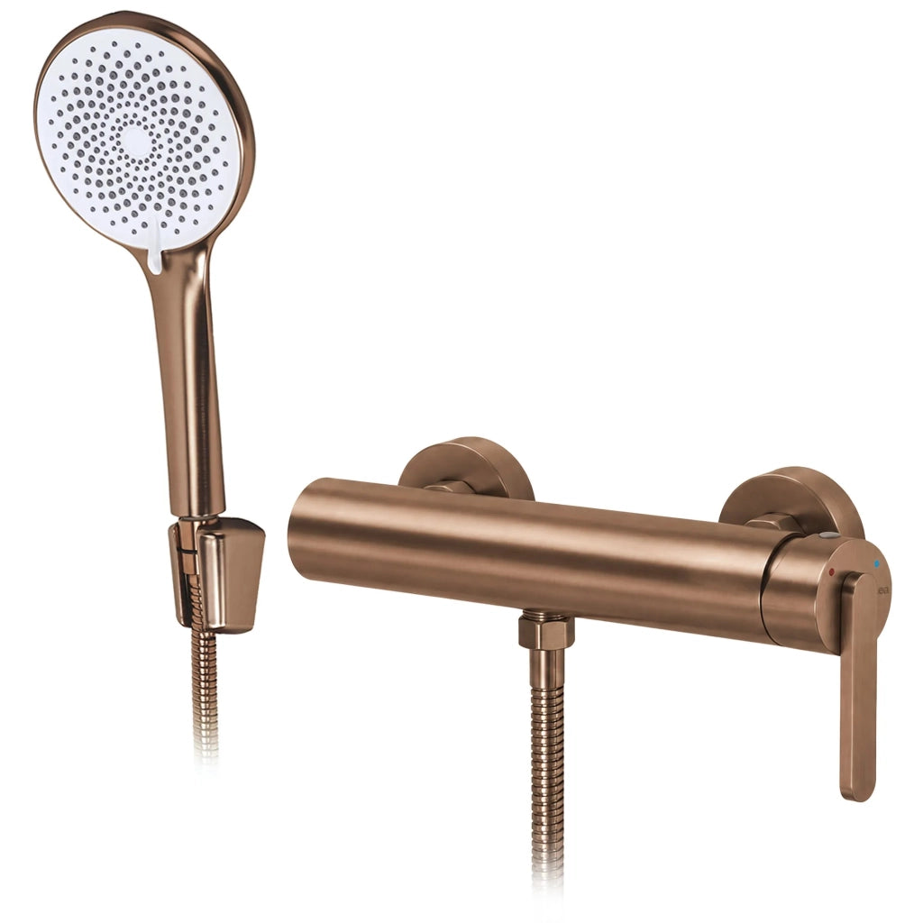 Rubinetto Per Vasca Rea Ontario Side Brush Copper