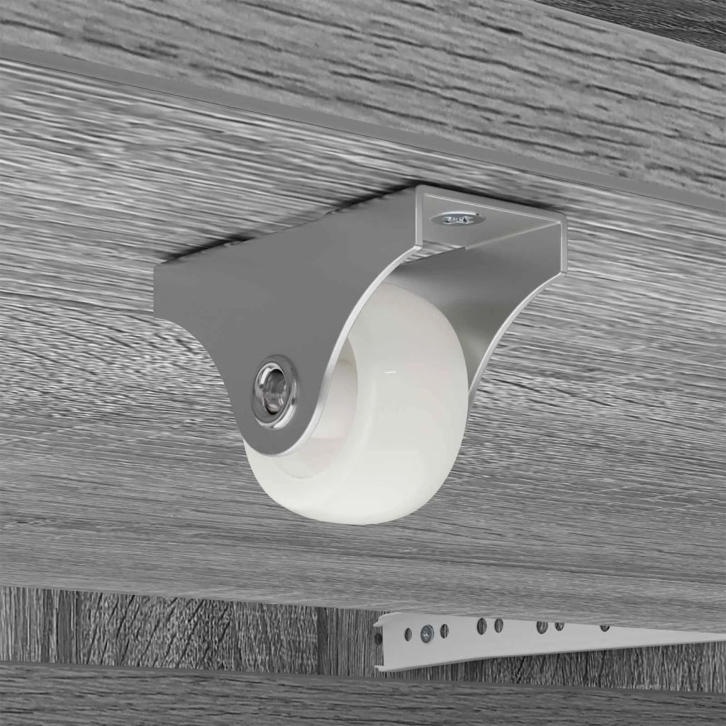 Scrivania studio Sonoma grigio 130 x 42,5 x 36 cm 8006729
