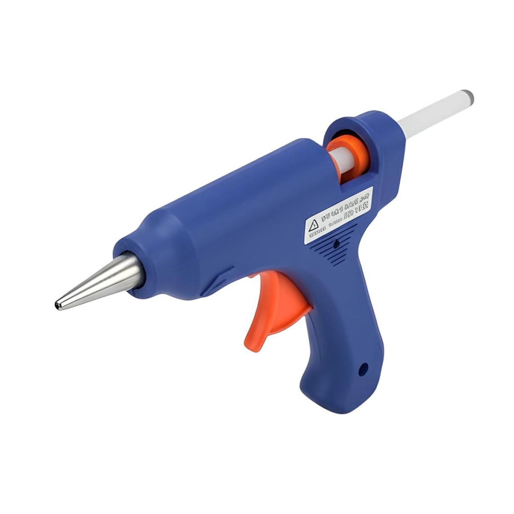 Pistola per colla a caldo da 20W a prova di perdite con riscaldamento rapido PTC per fai da te Blu Avizar