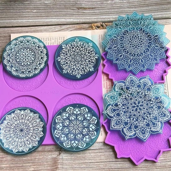 Sostegni per Onde Silicone per Resine Epoxy - Progetti DIY Creativi