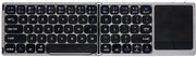 Tastiera Bluetooth Duplex, pieghevole, compatibile con dispositivi mobili e tablet, portatile.