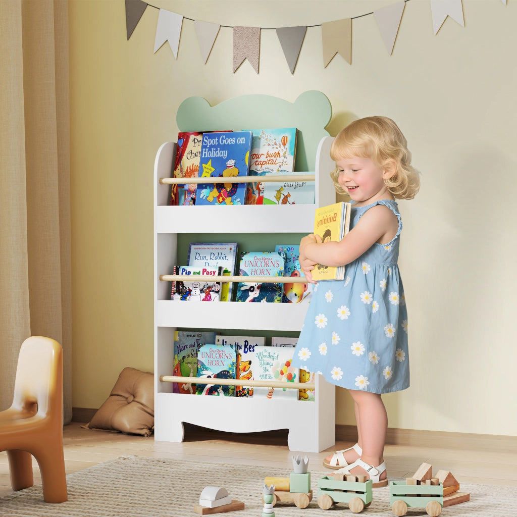 Libreria per bambini ¨C Minimal ¨C verde 3 livelli