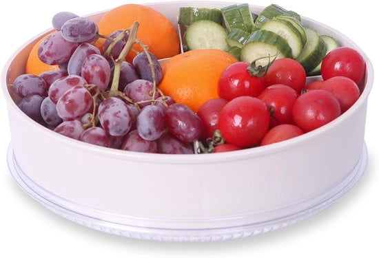 Piatto per snack - Circolare - Adatto per frutta e dolci