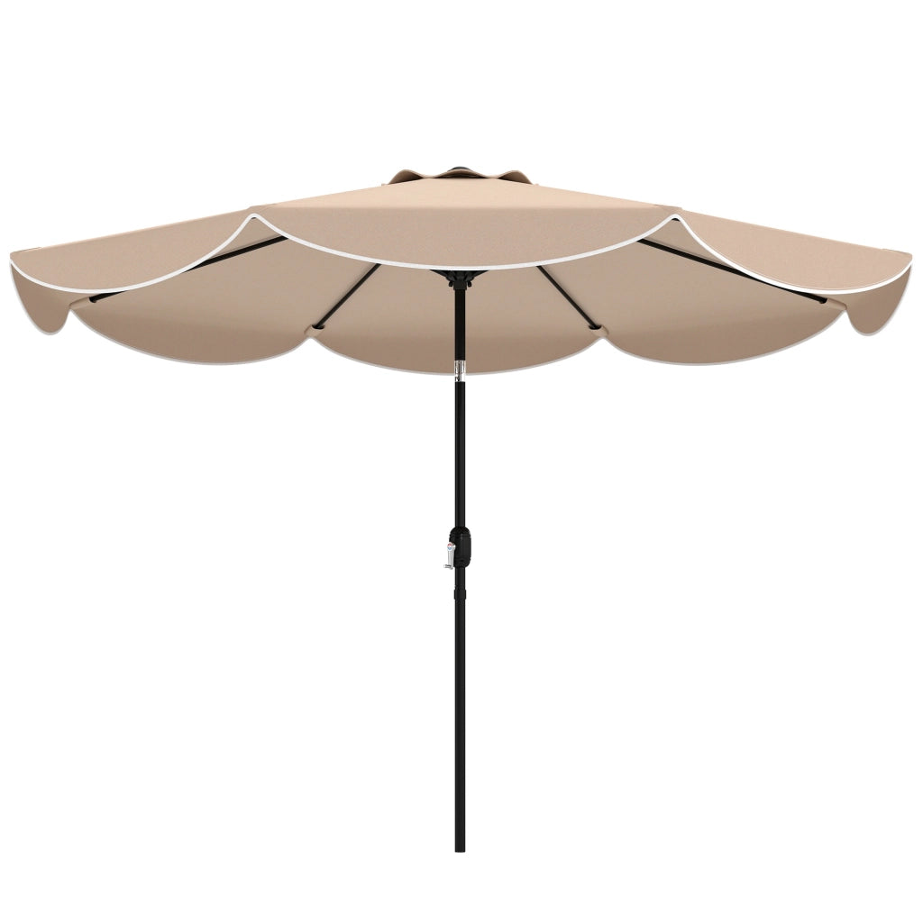 Ombrellone da Giardino ¨C Minimal ¨C Beige ?270 cm