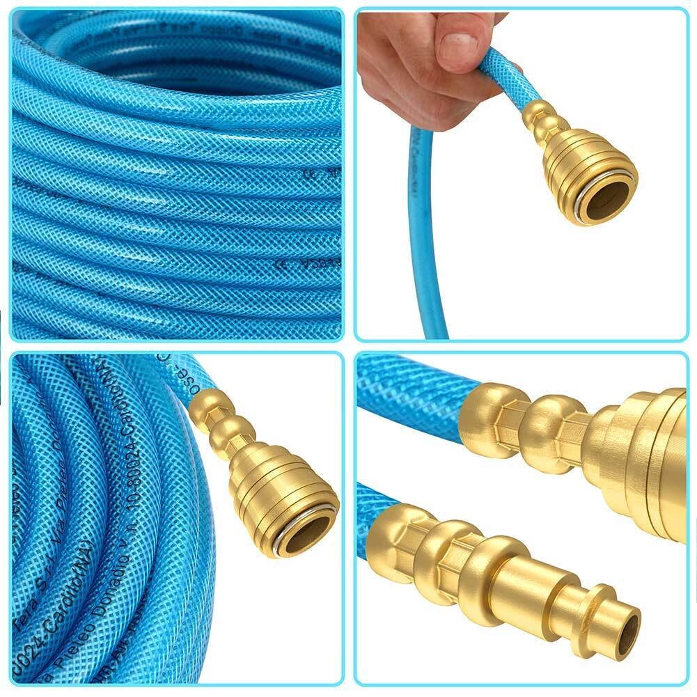 Tubo ad Aria Compressa Compressore Tubo a Pressione Attacco Semplice Veloce 15m