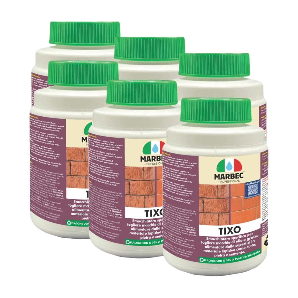 Come togliere le macchie di olio alimentare TIXO   1KGx6Pz