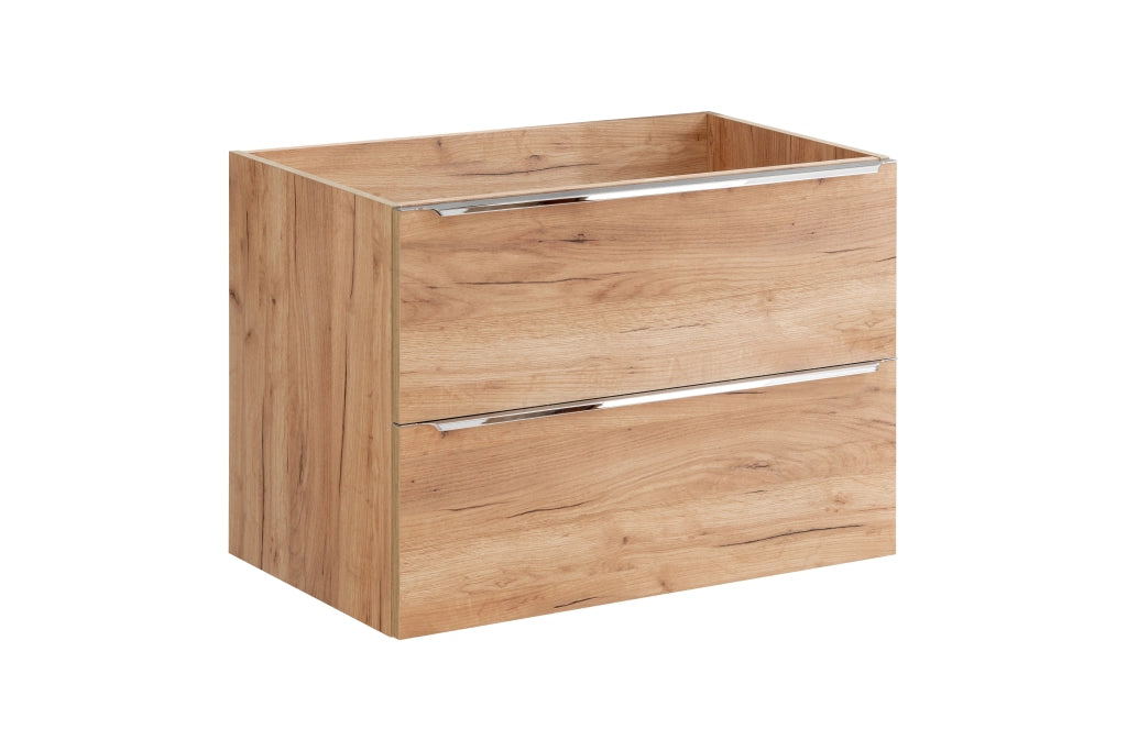 Mobile sottolavabo 80 cm 2 cassetti Capri Oak 80 x 57 x 46 cm