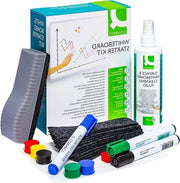 Inizio per lavagna - completo e portatile - 5 pezzi - bianco