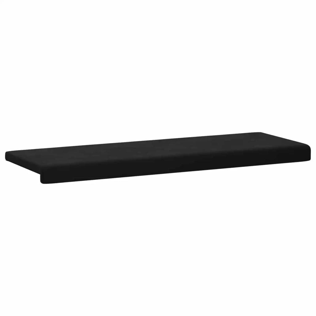 Cuscino per panchina Velluto (V) Nero Profondità 35 cm 42043335