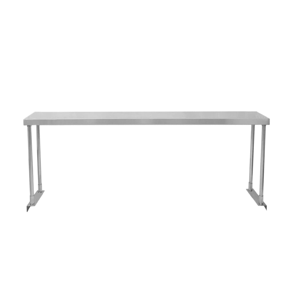 Ripiano con Mensole da Cucina Ristorante, Acciaio Inossidabile Resistente alla Corrosione per - Sigola - 150cm