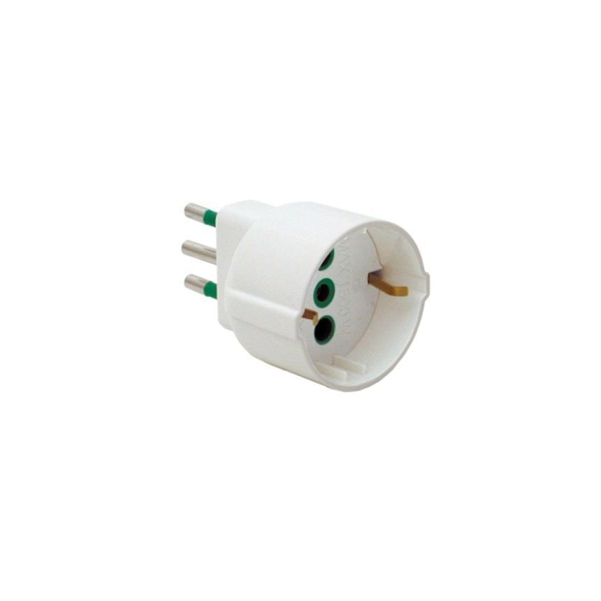 Fme Adattatore Schuko Bianco 10A 82120