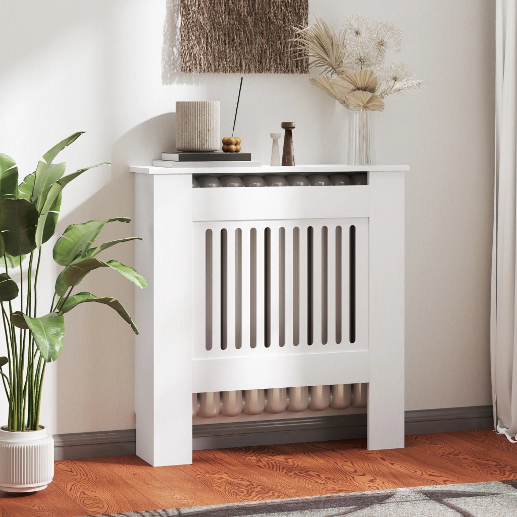 Copritermosifone MDF Bianco ¨C Xylo ¨C 78x19x81cm