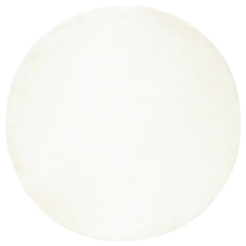 Tappeto antiscivolo in sintetica di coniglio OLITE Crema 42021671