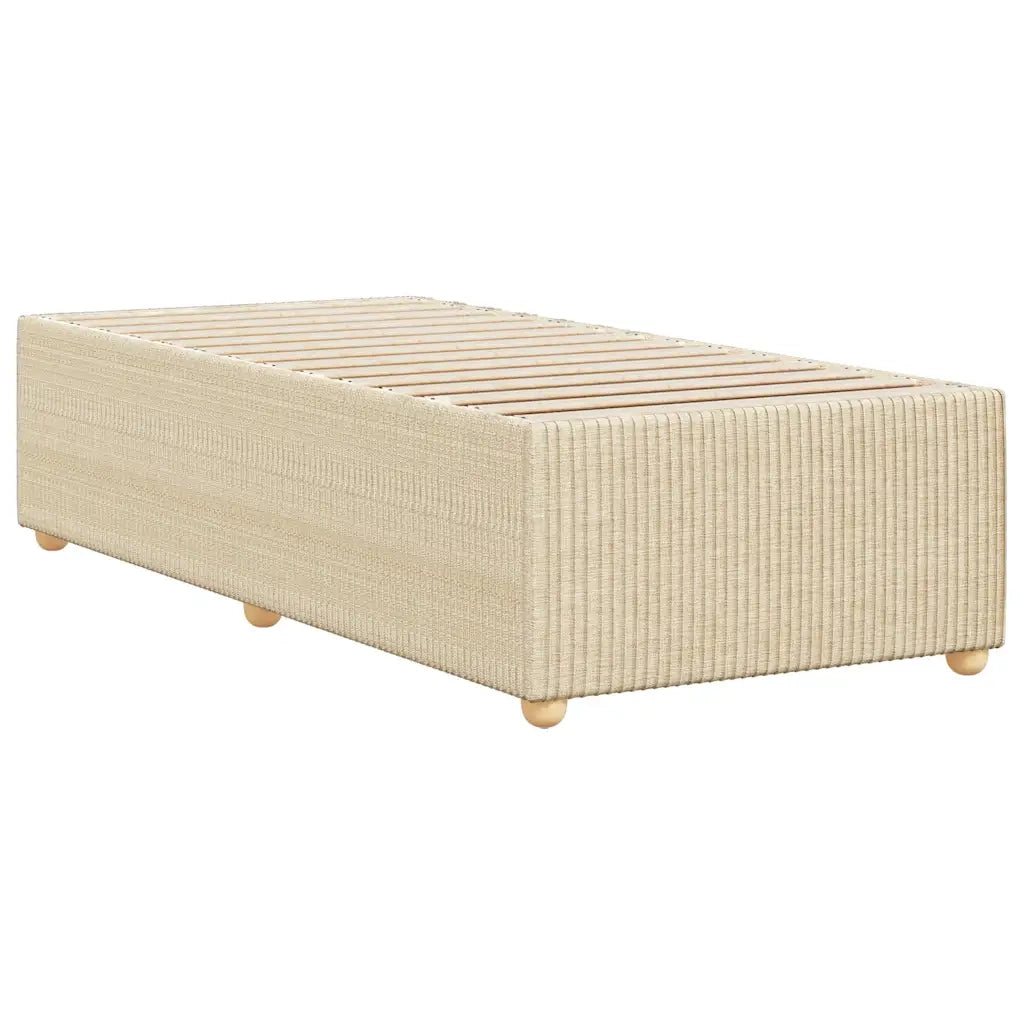Giroletto senza Materasso Crema 80x200 cm in Tessuto 3284898