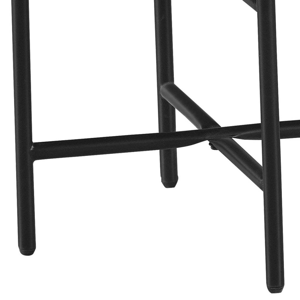 Tavolino da caffè KAMIK HIGH in MDF marrone