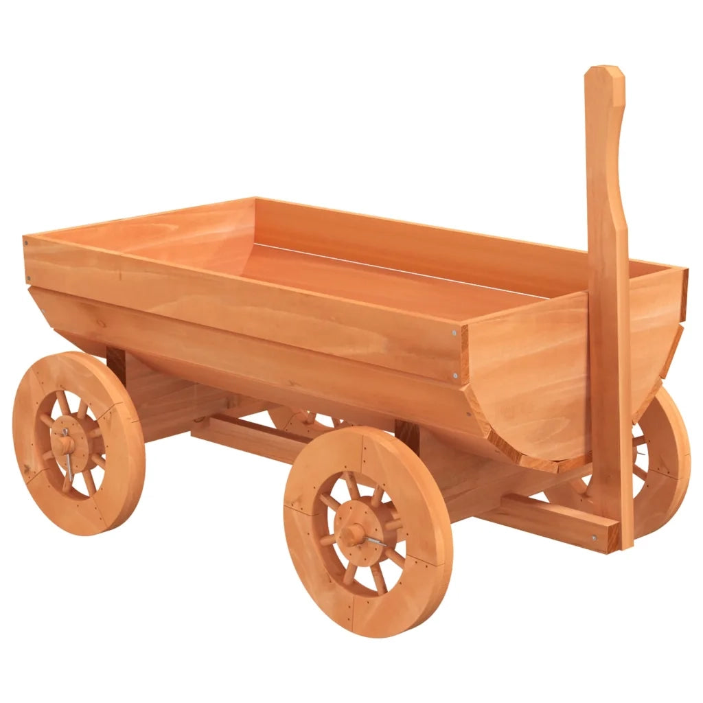 Carro Decorativo 70x43x54 cm in Legno Massello di Abete CFW5706076