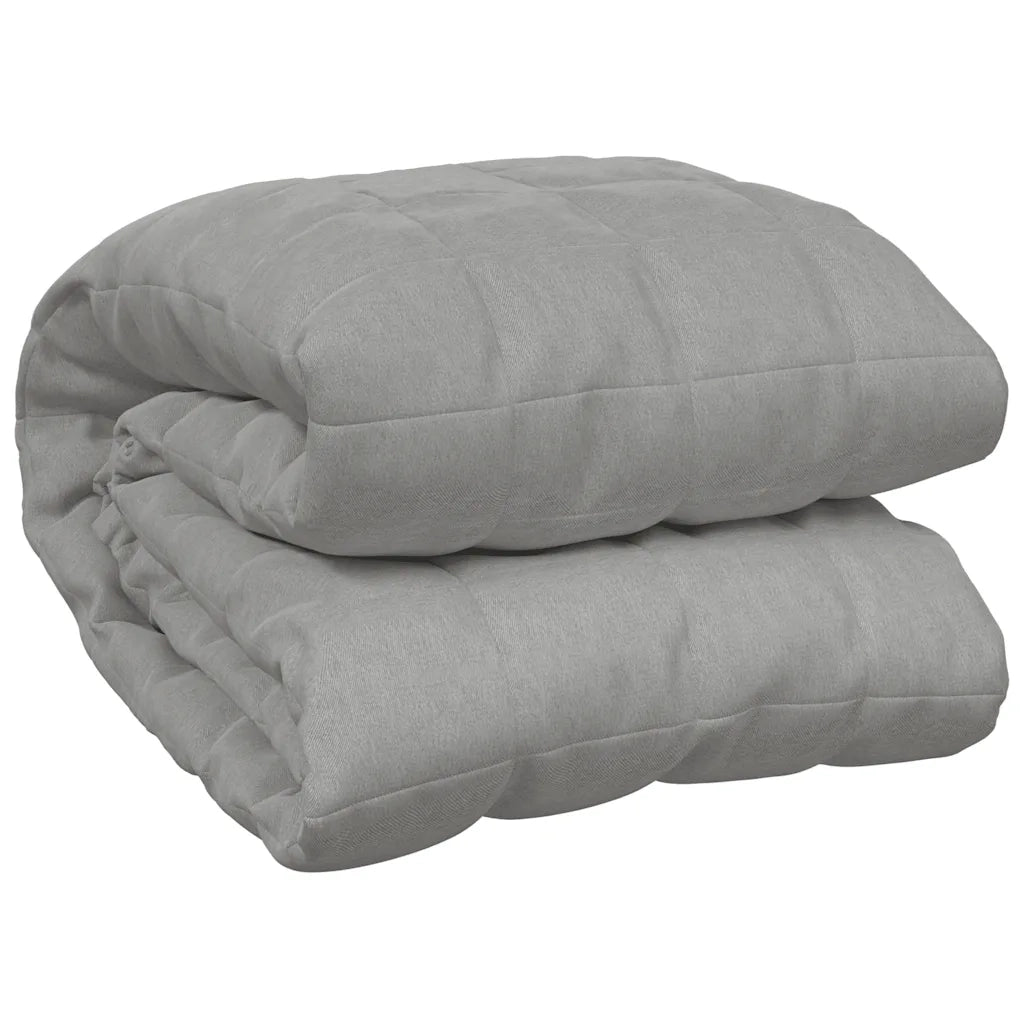 Coperta Ponderata Grigia 220x260 cm 11 kg Tessuto 350730