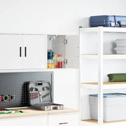 Pensile per Garage Bianco in Legno Multistrato 860607