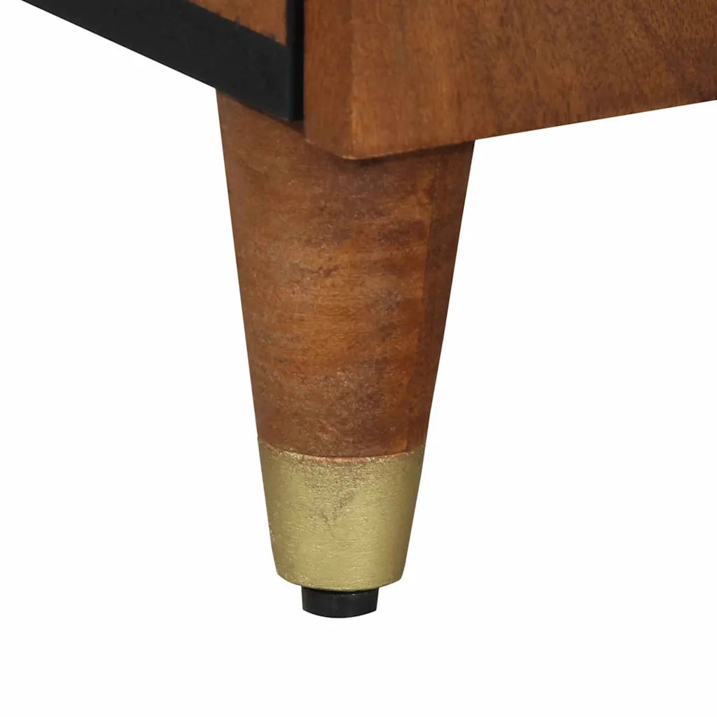 Credenza Marrone 40 x 33 x 75 cm Legno di mango massello 4018760