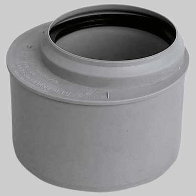 AUMENTO ECCENTRICO PP HTEM TIPO B  M 75 x 50 F     WAVIN