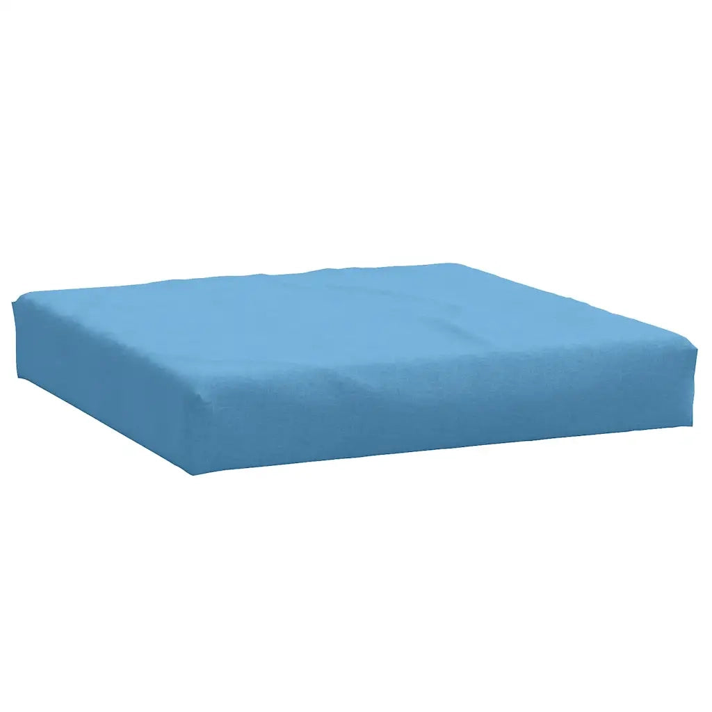 Cuscini per Pallet 3 pz Blu Mélange in Tessuto 4002656