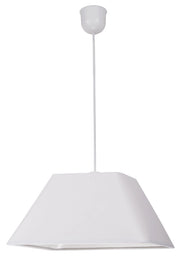 Lampada a sospensione Candellux Robin E27 Ø35 bianca