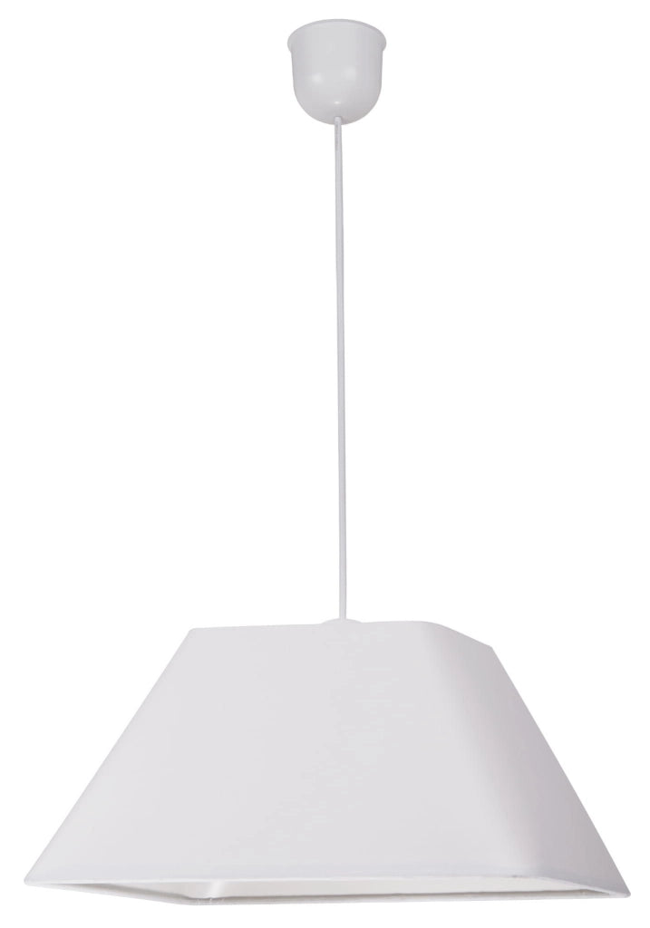 Lampada a sospensione Candellux Robin E27 Ø35 bianca