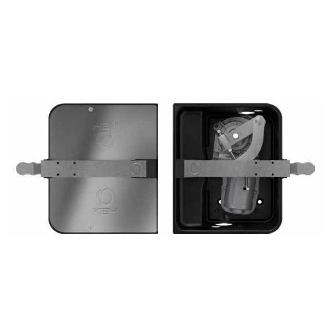 MOTORIDUTTORE PER CANCELLI A BATTENTE 3,5 M 24 VDC KEY AUTOMATION UNDER UND24F