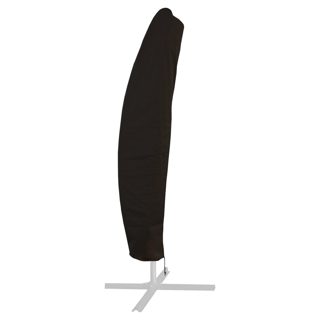 Parasole offset MOLOKAI quadrato 2,7x2,7m rosso + copertura
