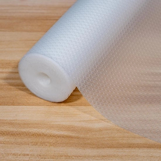 Mat di Cucina in EVA - Acqua Resistente - Antiscivolo - Tagliabile su Misura - 44 cm x 400 cm - Adatto per Cucina/Mobili