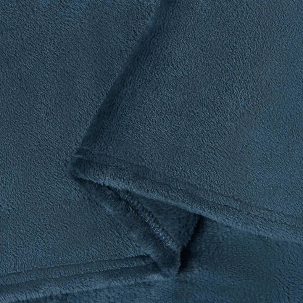 Coperte da Pile 6 pz Blu navy 240 x 270 cm Panno