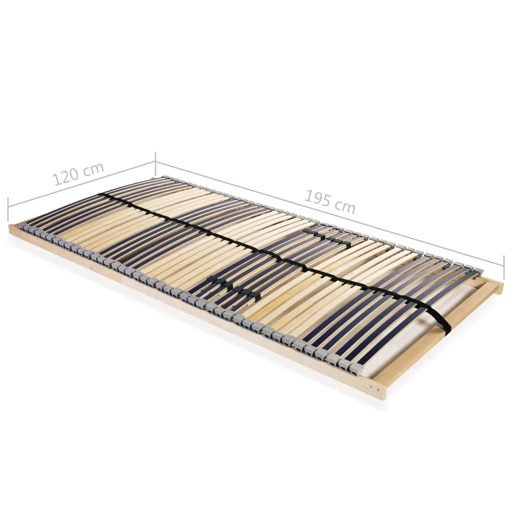 Rete a Doghe 7 Zone senza Materasso con 42 Doghe 120x200 cm 246465