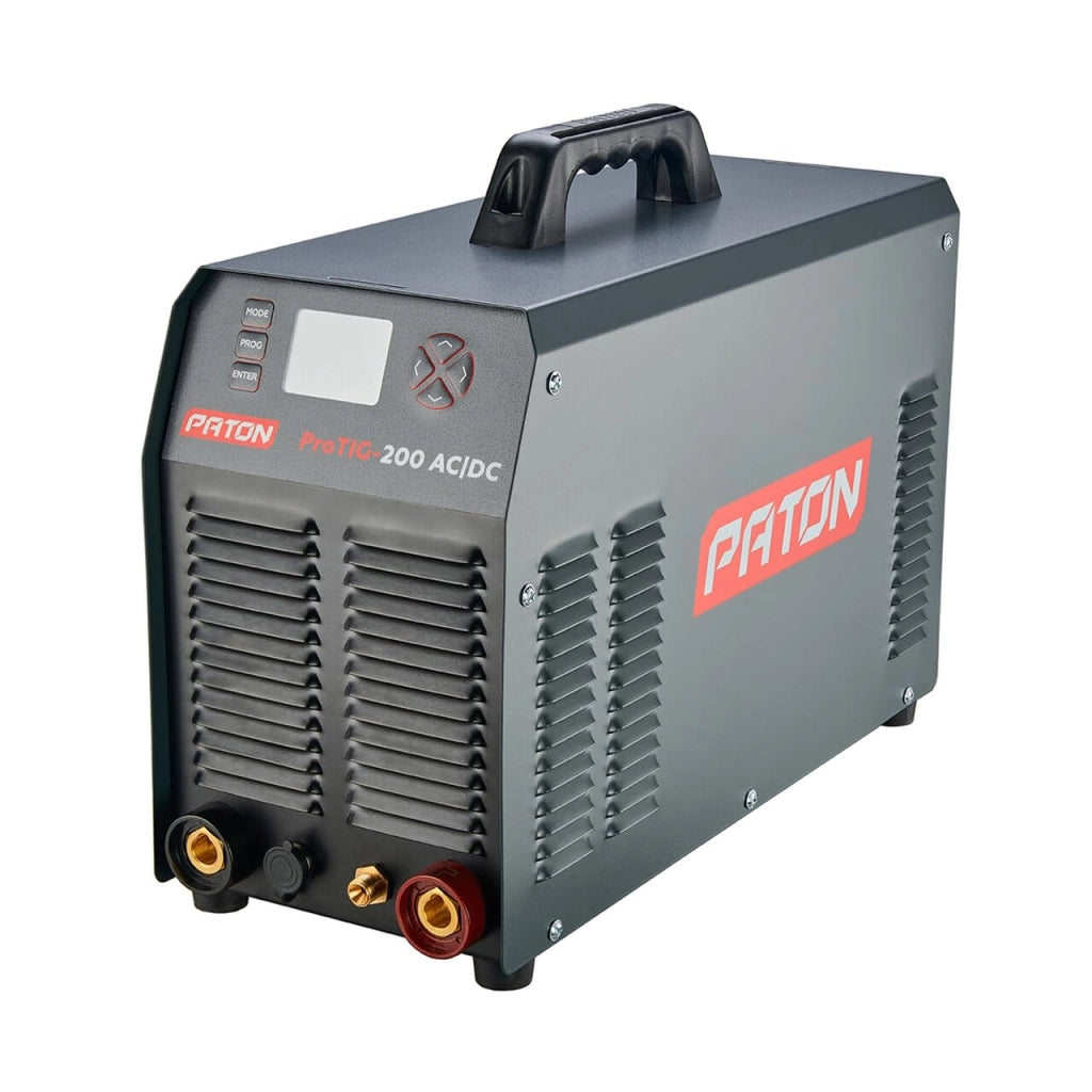 PATON ProTIG-200 Saldatrice TIG AC/DC 200 A con funzione pulse inverter 230 V per alluminio e acciaio