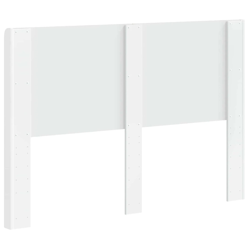 Testiera Letto Bianco Lucido Legno ingegnerizzato 889599