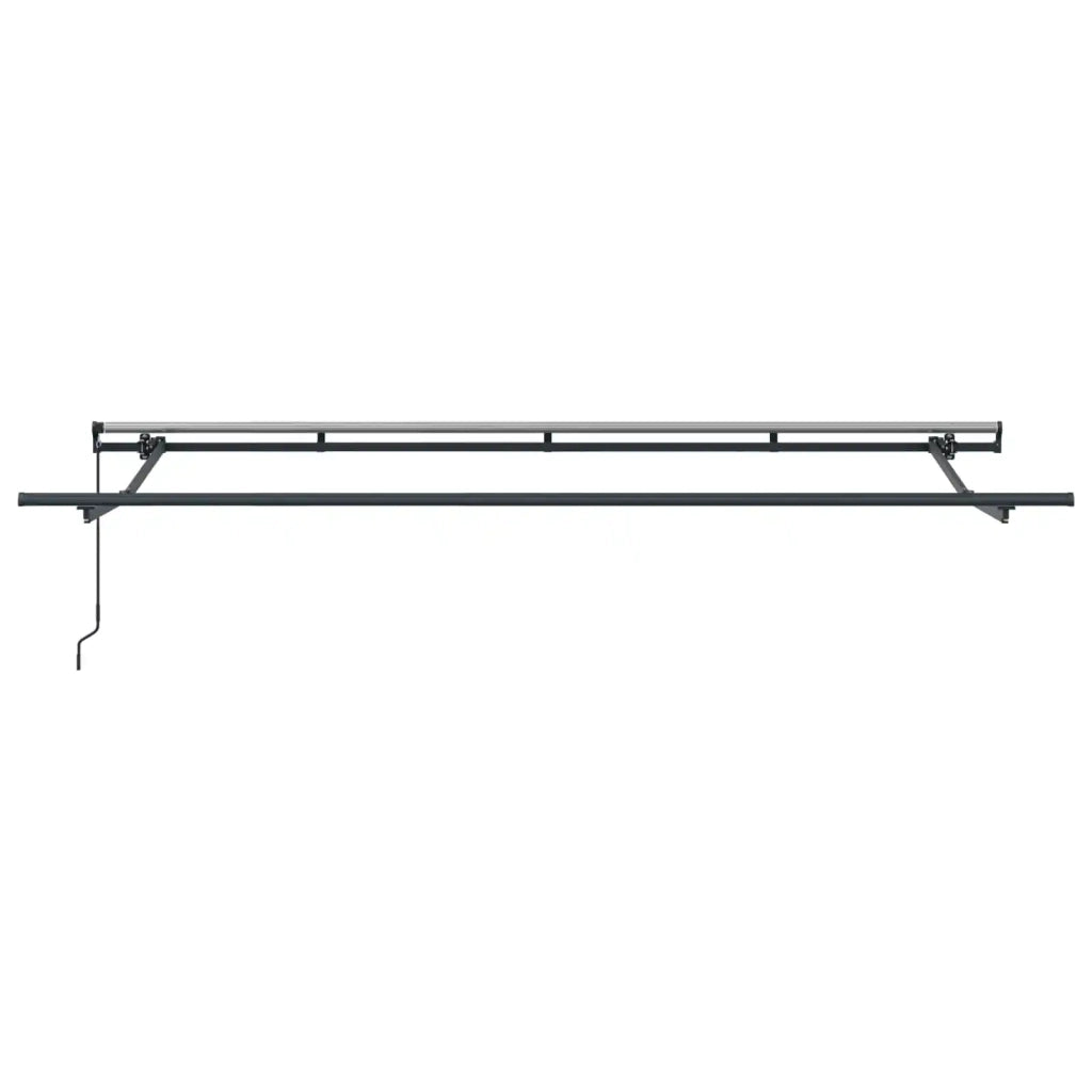Tenda retrattile-Tenda parasole per balcone Blu 350 x 200 cm Tessuto 670357