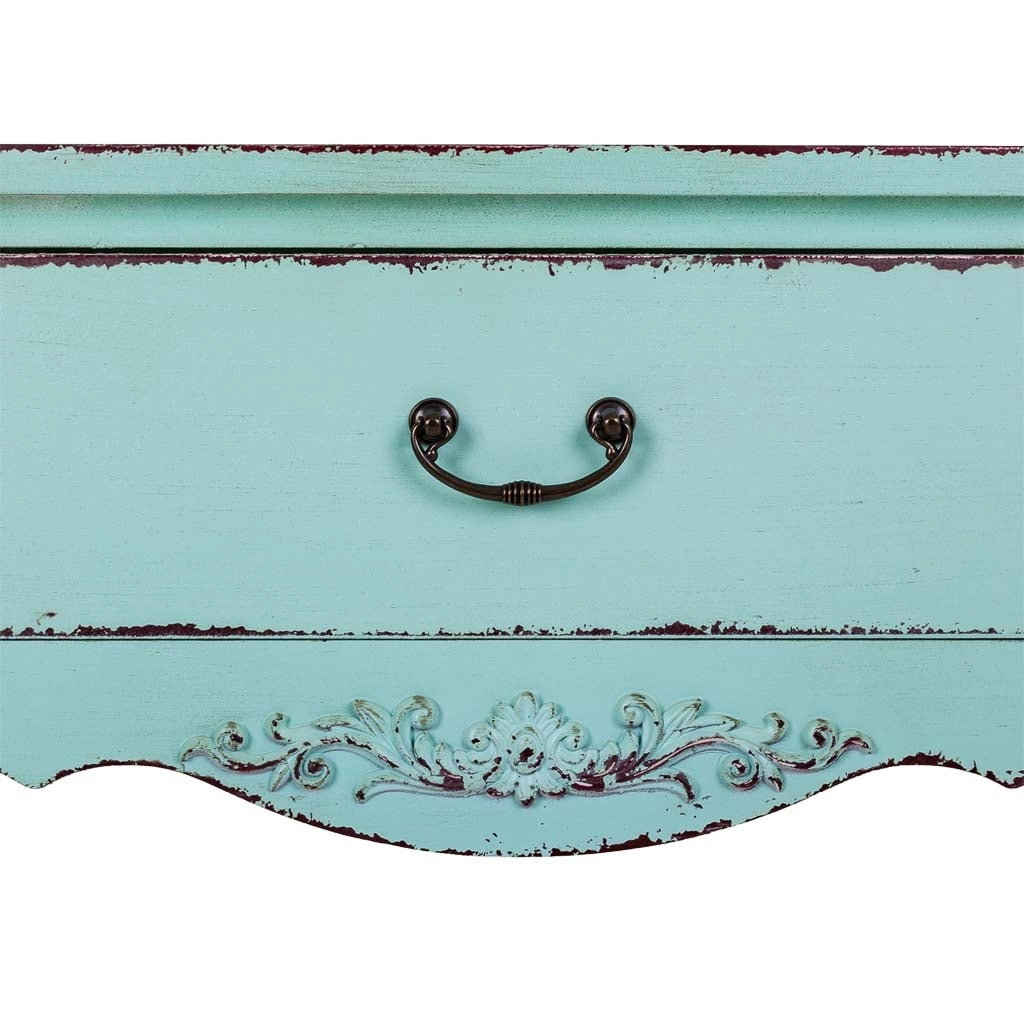 Mobile da ingresso in legno con 1 cassetto 88x36x80