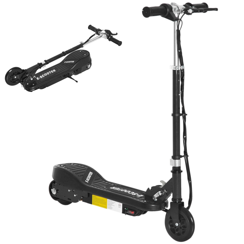 Monopattino Elettrico Pieghevole per Bambini ¨C Xylo ¨C 120W 12km/h 7+ Anni Nero