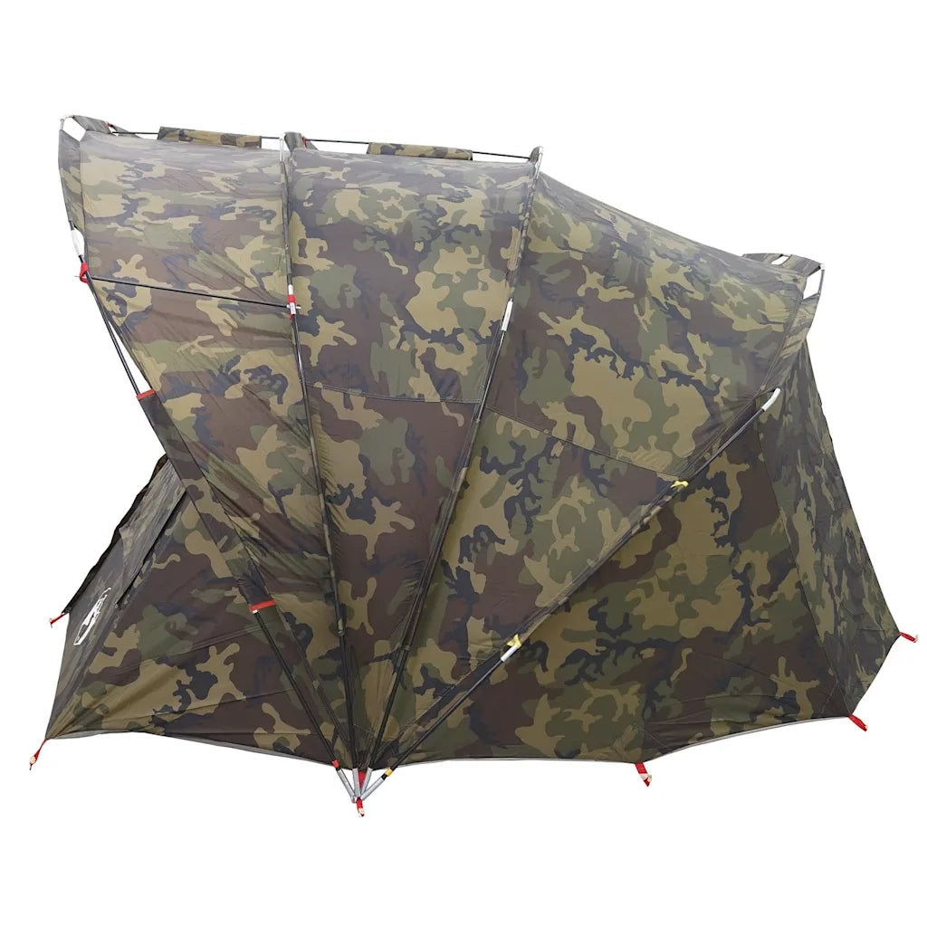 Tenda da Pesca per 5 Persone-Tenda da campeggio Mimetica Impermeabile 788953