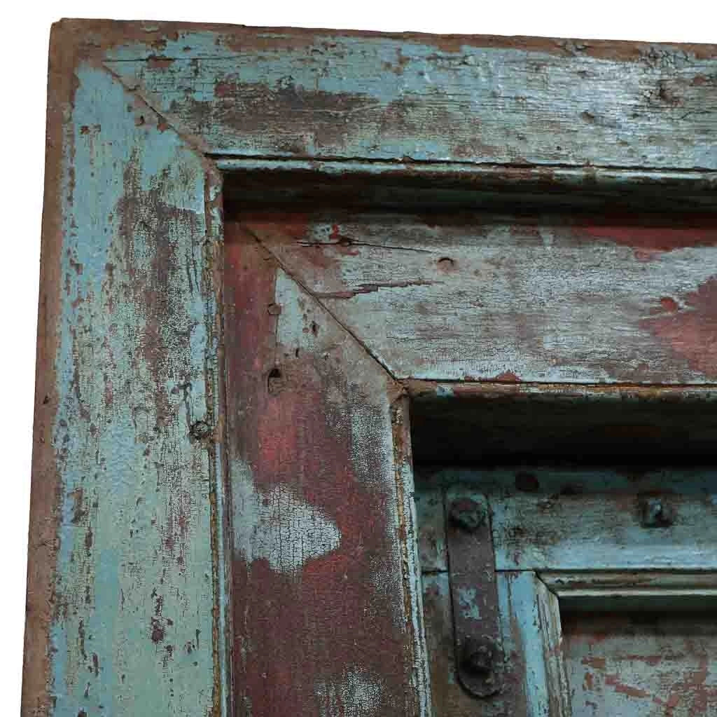 Porta in legno marrone 135x20x213h cm