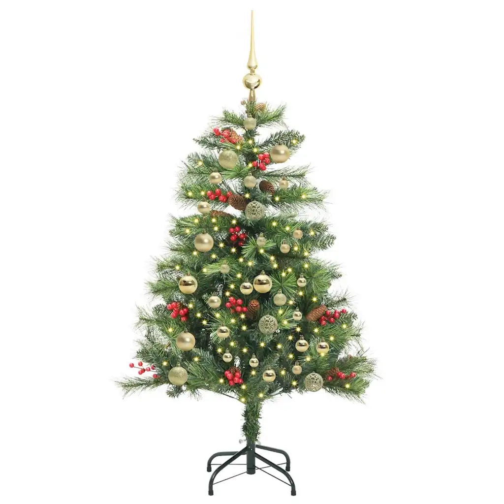 Albero di Natale artificiale Verde 150 cm PVC e Metallo 3395129