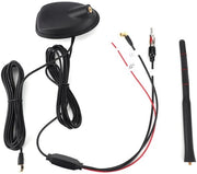 Antenna Universale Attiva con Autoantenna - DAB - GPS - Impermeabile - Supporto di Montaggio
