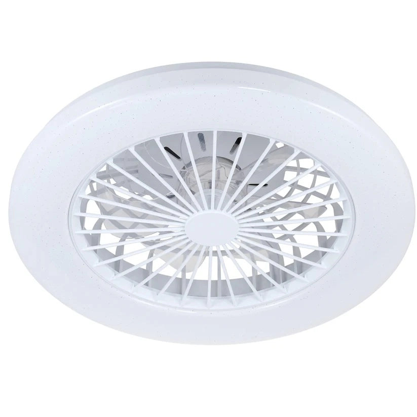 PLAFONIERA VENTILATORE FANNY LED 50W D.48,5CM.