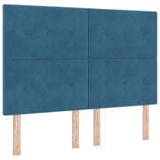 Testiera | Testata Blu Scuro 144 cm Velluto