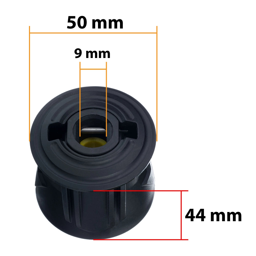 Tubo Alta Pressione 10m di Ricambio – Compatibile con Idropulitrice Kärcher K2–K7 | Click Connect, Nylon, 180 Bar, 60°C